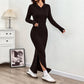 🖤 Women's Slim-Fit Hooded Bodycon Dress