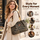 🌸Retro Leopard Print Tote Bag for Women