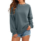 👕 Relaxed Easy Comfort, Clean Neckline | Women's Casual Loose Crewneck Sweatshirt
