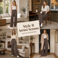 👖 Polished Wide-Leg Look, Easy Movement | Women's High-Waisted Wide-Leg Pants