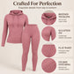 🧥 Easy Coordinated Comfort, Move-Ready Fit | Women's Casual Hoodie and Leggings Set