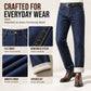 Men's Winter Straight Fit Thermal Jeans