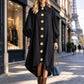 ✨ Retro Charm, Feminine Sleeve Volume | Women's Vintage Button Up Dress with Bubble Sleeves