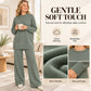 🧶 Cloud-Soft Comfort, Easy Coordinated Look | Women's Cozy Knit 2-Piece Set