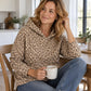 ✨Women's Casual Leopard Print Sweatshirt