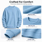 Men's Waffle Knit Crewneck Sweatshirt