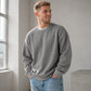 Men's Waffle Knit Crewneck Sweatshirt