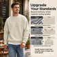 Men's Waffle Knit Crewneck Sweatshirt