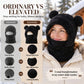 🌸Hot Sale 50% OFF💖3-in-1 Winter Bear Hat with Scarf & Mask