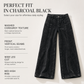 Women's Casual High-Waisted Wide Leg Corduroy Pants