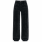 Women's Casual High-Waisted Wide Leg Corduroy Pants