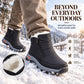 Men's Winter Plush-Lined Waterproof Snow Boots