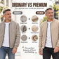 Men's Inspirational Graphic Zip-Up Bomber Jacket