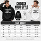 Men's Humorous Graphic Hooded Sweatshirt