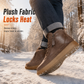 Mens Winter High Top Snow Boots Thickened Thick Sole Warm Shoes