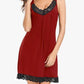 ✨🛍️New Arrivals -Lace Hollow Nightgown – Soft Cotton & Relaxed Fit for All-Night Comfort