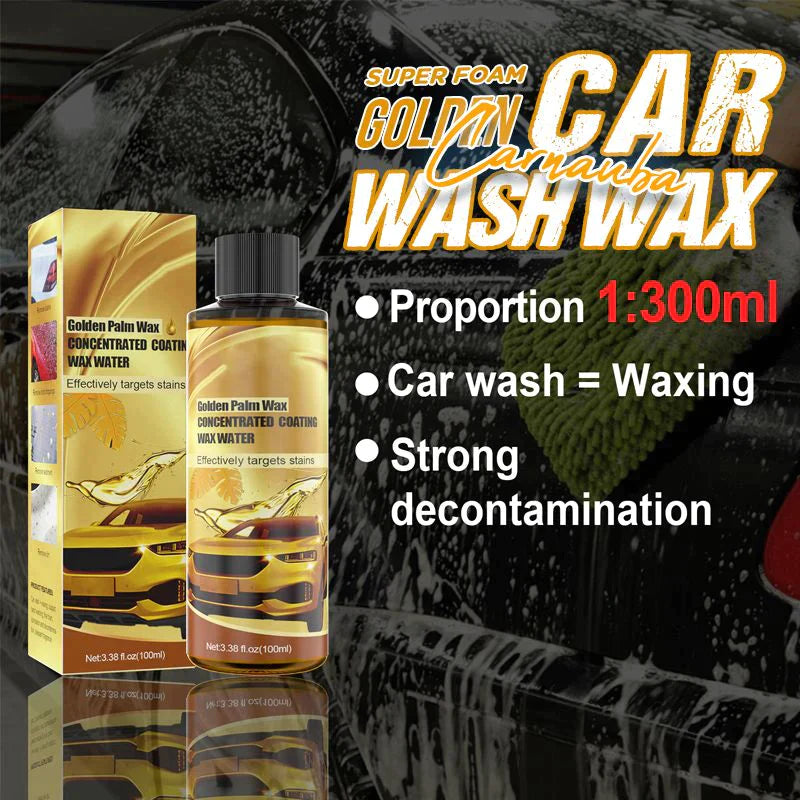 Cera de lavado de autos Golden Carnauba-6