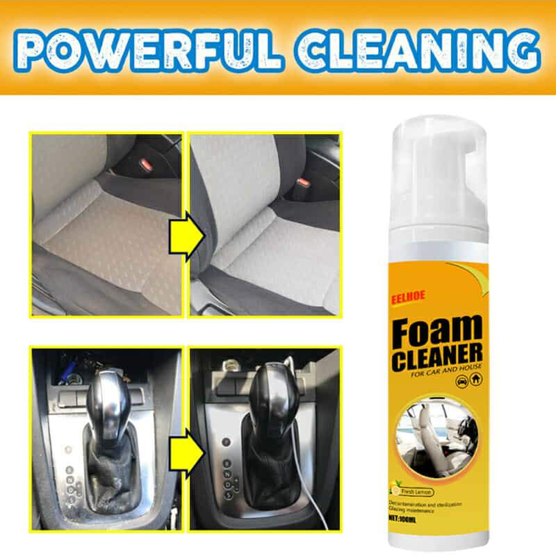 Espuma limpiadora para el hogar Spray limpiador multiusos para interiores de coches o electrodomésticos-4
