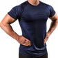2023 nuevo  Camiseta deportiva para correr de secado rápido y alta elasticidad para hombre, mangas cortas deportivas (compre 3 piezas con envío gratis)